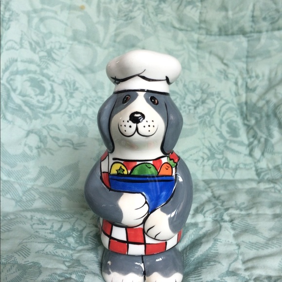 NWOT Vintage Dogzilla Chef Dogs 'Salt and Pepper' Shakers - Picture 4 of 7